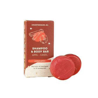 Shampoo &amp; Body Bar Appel Kaneel &ndash; vegan