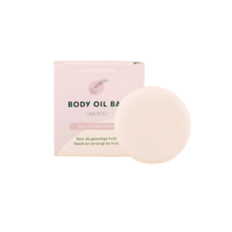 Body Oil Bar Lavendel - plasticvrij en vegan