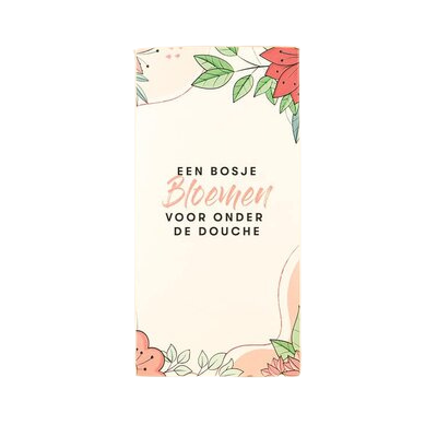 Gift Sleeve - een bosje bloemen