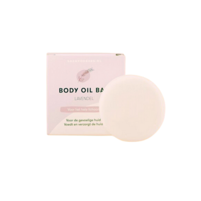 Body Oil Bar Lavendel - plasticvrij en vegan